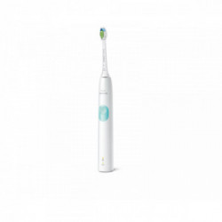 Philips 4300 series HX6807/35 spazzolino elettrico Adulto Spazzolino elettrico sonico Colore menta, Bianco