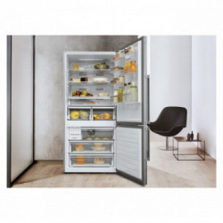 Whirlpool W84BE 72 X 2 - Frigorifero Combinato, 588 Litri, Classe E, 84 x 186 x 75 cm