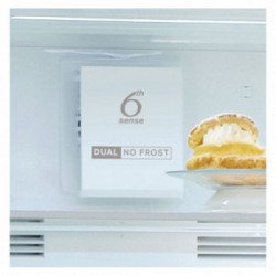 Whirlpool W84BE 72 X 2 - Frigorifero Combinato, 588 Litri, Classe E, 84 x 186 x 75 cm