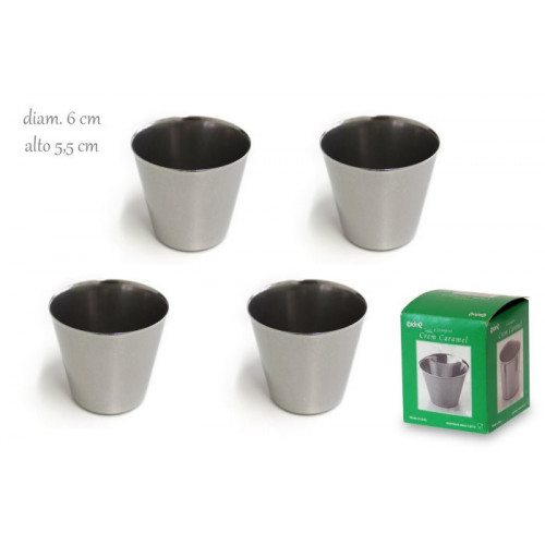 STAMPO CREM CAR.INOX CM.6 PZ.4 -580