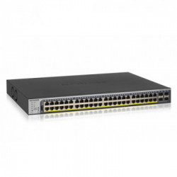 Netgear GS752TP Gestito L2/L3/L4 Gigabit Ethernet (10/100/1000) Nero 1U Supporto Power over Ethernet (PoE)
