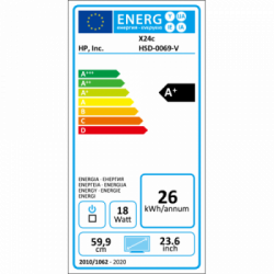 HP X24c 59,9 cm (23.6") 1920 x 1080 Pixel Full HD LED