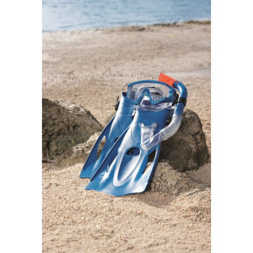 Bestway 25020 kit da nuoto Blu, Grigio Bambino