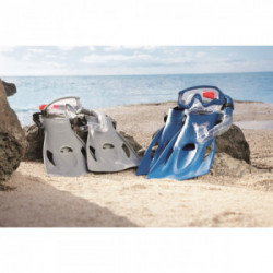 Bestway 25020 kit da nuoto Blu, Grigio Bambino
