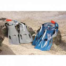 Bestway 25020 kit da nuoto Blu, Grigio Bambino