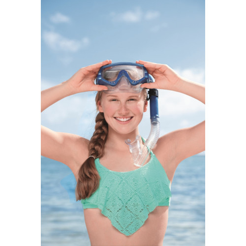 Bestway 25020 kit da nuoto Blu, Grigio Bambino