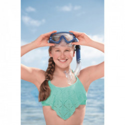 Bestway 25020 kit da nuoto Blu, Grigio Bambino
