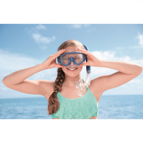 Bestway 25020 kit da nuoto Blu, Grigio Bambino