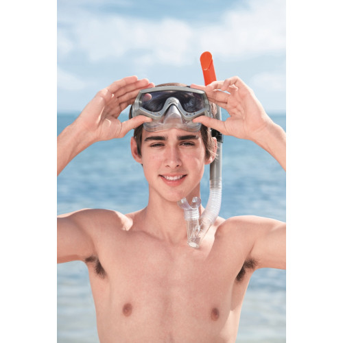 Bestway 25020 kit da nuoto Blu, Grigio Bambino
