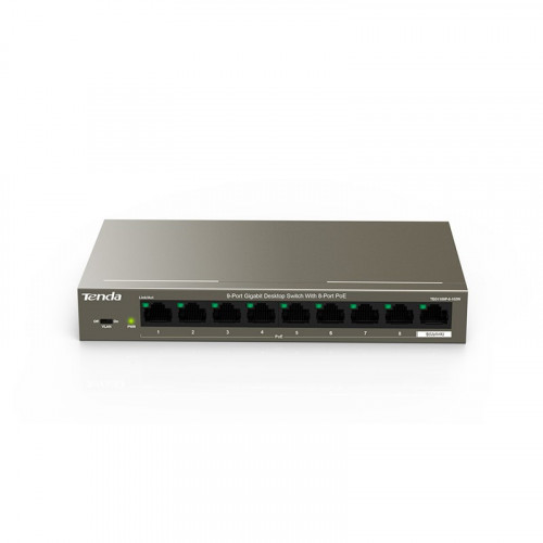 Tenda TEG1109P-8-102W switch di rete Non...