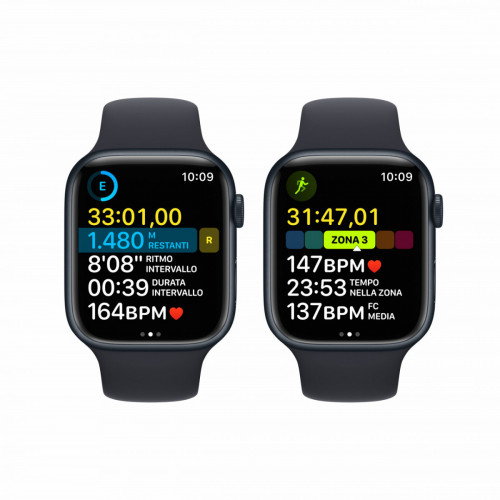 Apple Watch Series 8 GPS 45mm Cassa in...