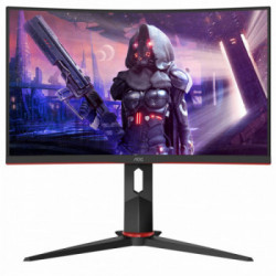 AOC Gaming C24G2U/BK monitor piatto per PC 59,9 cm (23.6") 1920 x 1080 Pixel Full HD LED Nero, Rosso