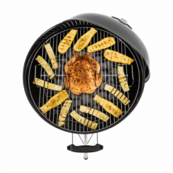 Weber Original Kettle E-5710 BLK EU - Barbecue a Carbone, Modello 14101053, Nero