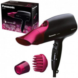 Pansonic EH-NA65-K825 - Asciugacapelli Professionale, Tecnologia Idratante Nanoe