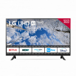 LG 55UQ70006LB Smart TV 55 pollici LED 4K UHD HDR, WebOs, DVB-T2 