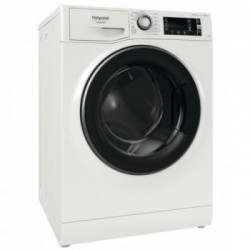Hotpoint NBT 1046 WDA IT - Lavatrice a Carica Frontale, 10 Kg, 1400 Giri, Inverter, Vapore, Classe A