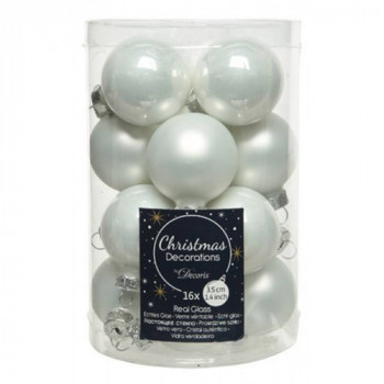 GLASS MINI BAUBLES ENA 10344