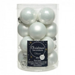 GLASS MINI BAUBLES ENA 10344