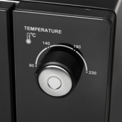 Princess 112761 Forno a Convezione DeLuxe, 55 Litri, 2000 W, Nero