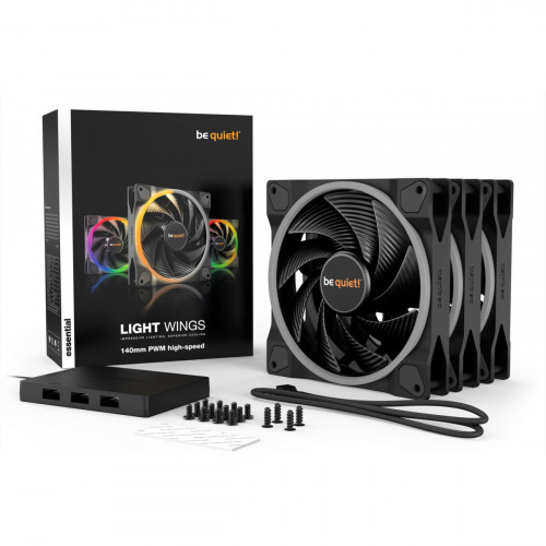 be quiet! Light Wings | 140mm PWM Triple Pack...