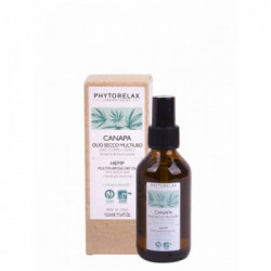 Phytorelax Laboratories Olio secco multiuso viso-corpo-capelli idratante & elasticizzante – canapa 100 ml