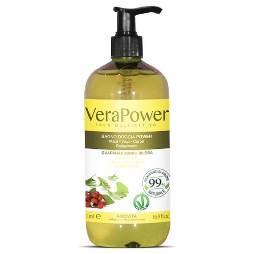 Bagnoschiuma Amovita Verapower bagno doccia 500 ml