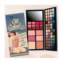 Cofanetto trucco contenente: 56 ombretti + 12 lip gloss + 2 ciprie + 4 blush