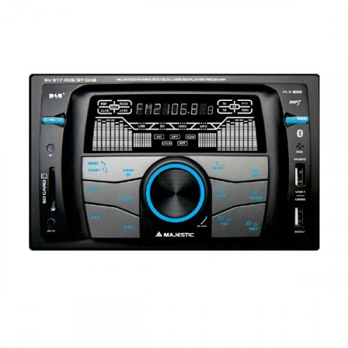 New Majestic SV-517 RDS BT DAB Nero 180 W...