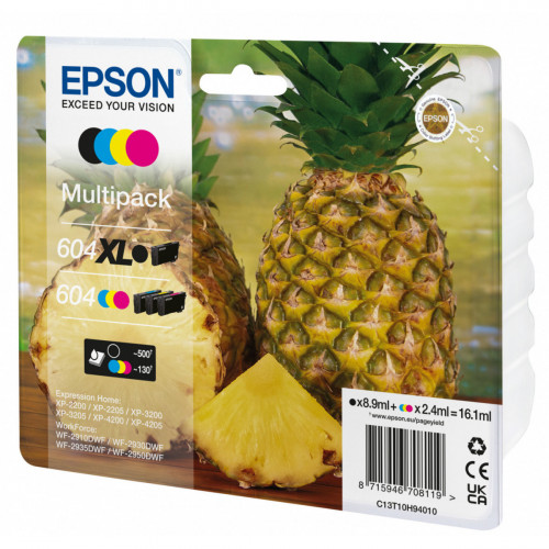 Epson 604XL cartuccia d'inchiostro 4 pz...