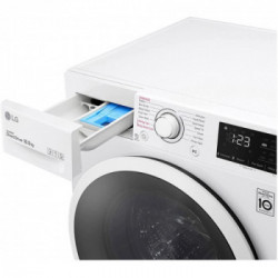 Lg F4WV310STE - Lavatrice a Carica Frontale, 10,5 Kg, Vapore, 1400 Giri, Ai DD, Classe B