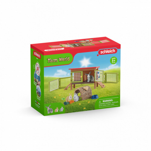 schleich Farm Life Rabbit Hutch