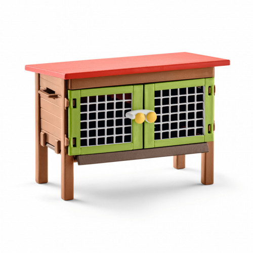 schleich Farm Life Rabbit Hutch