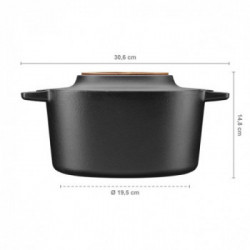 Fiskars Norden casseruola per arrosto 4 L Ghisa