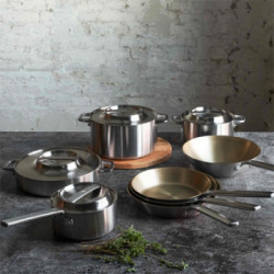 Fiskars Norden padella 1,8 L Rotondo Acciaio inossidabile