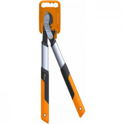 Fiskars 1020186 Troncarami Con Lame Bypass Per Legno Verde, Sistema A Ingranaggi Powergear X, Misura S, Diametro Di Taglio: 3,8