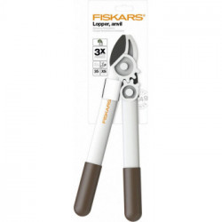 Fiskars 1026930 Troncarami A Incudine L32 Per Legno Secco E Rami Duri Fino A Ø 3,5 Cm, Lunghezza: 38,7 Cm, Peso: 380 G,