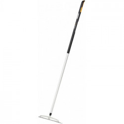 Fiskars 1027039 Rastrello Con 13 Denti, Lunghezza: 164 Cm, Larghezza: 37,3 Cm, Nero/Arancione, Alluminio/Plastica, Xact, M