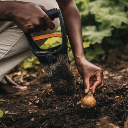 Fiskars 1057079 Piantabulbi manuale Solid