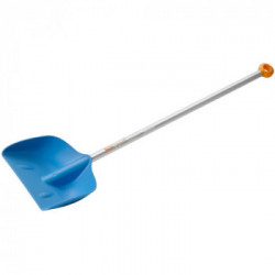 Fiskars 1001421 Badile Per Bambini, Lunghezza: 88 Cm, Testa In Plastica/Manico In Alluminio, Blu/Arancione, Myfirst Fiskars