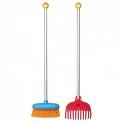 Fiskars 1062474, 'MyFirst' Set per la pulizia per bambini, 2 pz