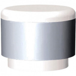 Fiskars 1001616 Superficie Di Battuta Originale Di Ricambio Con Anello Metallico Per Cuneo Da Spacco Elicoidale Safe-T E Mazza