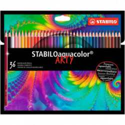 STABILO aquacolor ARTY pastello colorato Multicolore 36 pz