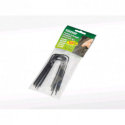 Stocker 2163 - Picchetti di fissaggio in acciaio 10,5cm - 10 pezzi