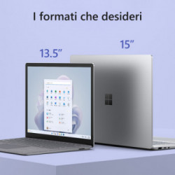 Microsoft Surface Laptop 5 i7-1265U Computer portatile 38,1 cm (15") Touch screen Intel® Core™ i7 8 GB LPDDR5x-SDRAM 256 GB