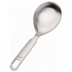 Moha 040138 - CUCCHIAIONE RISO ACCIAIO INOSSIDABILE 