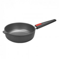 Woll 010246 Titanium Nowo - Padella Fonda, 24 CM, Manico Staccabile