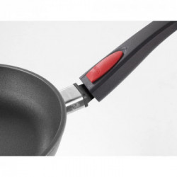 Woll 010248 Titanium Nowo - Padella Fonda con Manico, 28 CM, Manico Staccabile