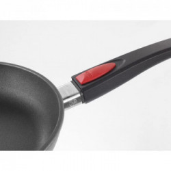 Woll 010248 Titanium Nowo - Padella Fonda con Manico, 28 CM, Manico Staccabile