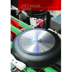 Woll 010254 Titanium Nowo - Bistecchiera 28x28 CM, Manico Staccabile