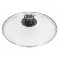 Woll 011036 - Coperchio in Vetro Rotondo, 24 Cm